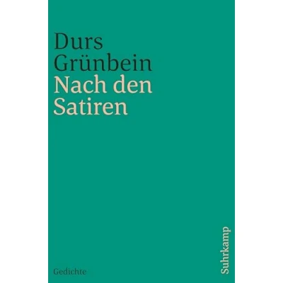 Abbildung von Nach den Satiren: Gedichte