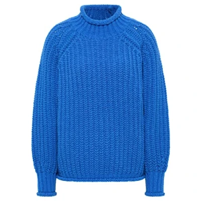 Abbildung von caneva Damen Strickpullover 19025295 CA02, BLAU, XL/XXL