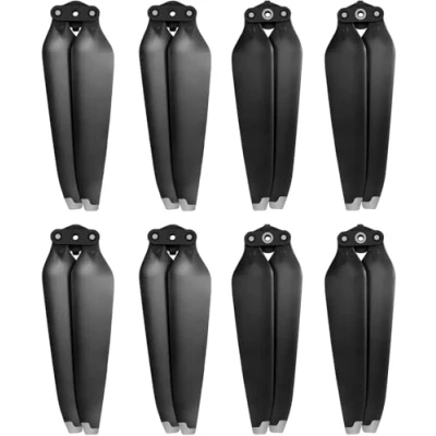 Abbildung von Propeller für DJI Mavic 3 Pro/Mavic Pro Cine/Mavic 3/Mavic Classic/Mavic Cine 3E/ 3T/Mavic 3M Ersatzpropeller Blätter Geräuscharm Zubehör Serie Drohnen Silber
