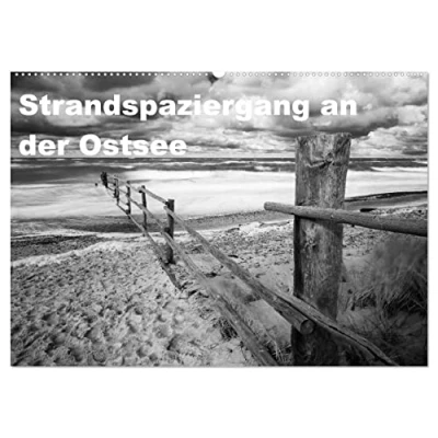 Abbildung von Strandspaziergang an der Ostsee (Wandkalender 2025 DIN A2 quer), CALVENDO Monatskalender
