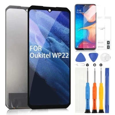 Abbildung von ARSSLY LCD Bildschirm für OUKITEL WP22 6,58 Zoll Display Ersatz des Bildschirms Touchscreen Digitizer Full Assembly mit Werkzeugen