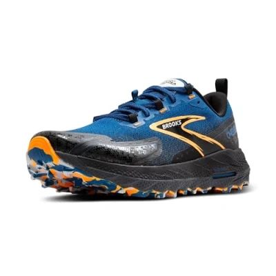 Abbildung von Brooks Cascadia 18 Laufschuh Trail, Herren, Größe: 42.5, Blue sapphire black orange Schuhe
