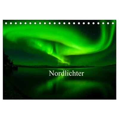 Abbildung von Nordlichter (Tischkalender 2025 DIN A5 quer), CALVENDO Monatskalender