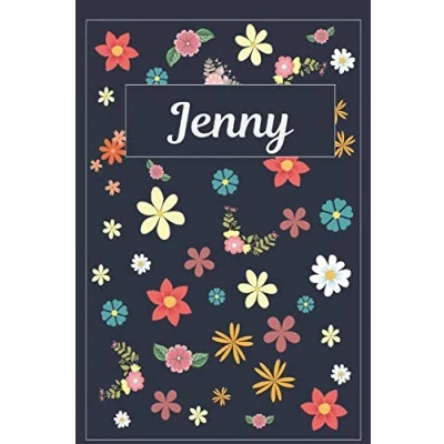 Abbildung von Jenny: Tagebuch Malbuch Notizbuch Journal ca DIN A5 Liniert Geschenkidee