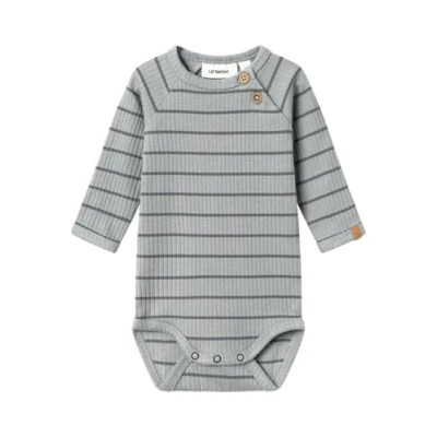 Abbildung von Lil&#039; Atelier Langarm Body für Kinder, Größe: 56, Limestone