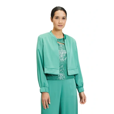 Abbildung von Vera Mont Langarm Blazer, Damen, Größe: 38, Silky green