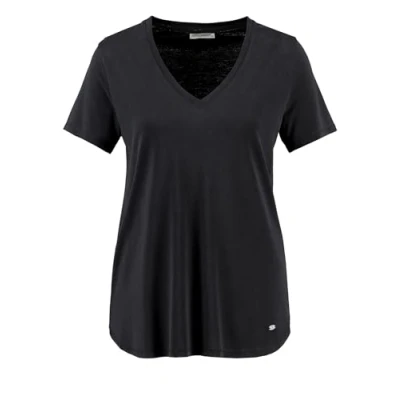 Abbildung von KEY LARGO Damen Lola New V neck T Shirt, Black (1100), XS EU