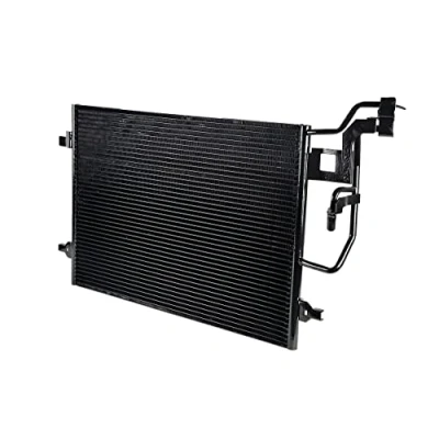 Abbildung von VALEO 817679 Klimakondensator ohne Trockner Aluminium 420 R 134a VOLKSWAGEN: Passat B5 GP Variant, Limousine, Limousine