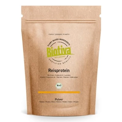 Abbildung von Biotiva Reisprotein Pulver Bio 2000 g