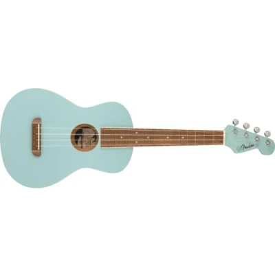 Abbildung von Fender Avalon Tenor Ukulele, Walnut Fingerboard, in Daphne Blue