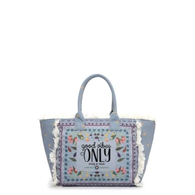 Abbildung von Emily &amp; Noah ELEA Shopping Bag, Damen, Größe: One Size, Crystal blue