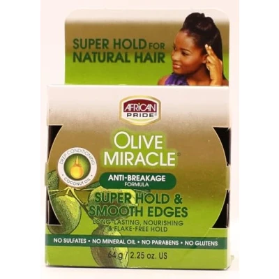 Abbildung von AFRiCAN PRIDE OLIVE MIRACLE SILKY SMOOTH EDGES 64g