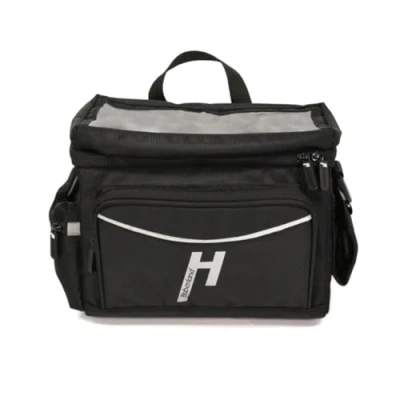 Abbildung von Haberland Maxi Fahrradtasche Lenkertasche 8L Schwarz