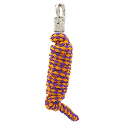 Abbildung von Pfiff 101933 Führstrick, Geflochten, Panikhaken, Orange Länge 210 cm