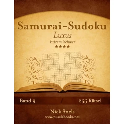Abbildung von Samurai Sudoku Luxus Extrem Schwer Band 9 255 Rätsel