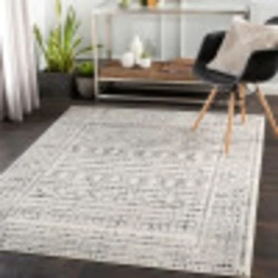Abbildung von Surya Teppich &quot;Geometric 2313&quot;, rechteckig, Skandi Design, Modern Boho Kurzflor Wohnzimmerteppich, Schlafzimmer