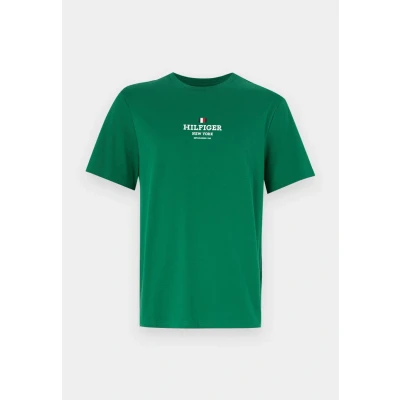 Abbildung von Tommy Hilfiger TEE Unisex Tshirt print, Größe: Small, Nouveau green