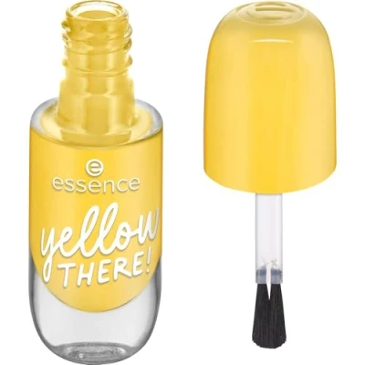 Abbildung von Essence Cosmetics gel nail colour, Nagellack, Gelb, langanhaltend, Expressergebnis, schnelltrocknend, glänzend, vegan, ohne Mikroplastikpartikel, Konservierungsstoffe, Parfüm, 1er Pack (8ml)