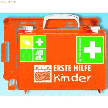 Abbildung von Söhngen Erste Hilfe Koffer Quick CD Kombi orange &#039;Schule&#039;