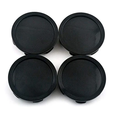 Abbildung von RhinoTuning 4 Stück Radnabenkappen für OZ Racing Nabendeckel OD 74,5 mm ID 70 mm, Schwarz Radnabenabdeckung Geeignet Superforgiata S2000 ap2v2 Rad, M608 M242 81310409 Felgendeckel
