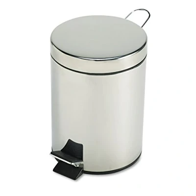 Abbildung von Rubbermaid Commercial Products 1.5 gal Round Step On Refuse Container