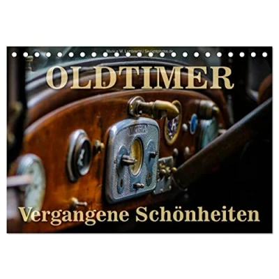 Abbildung von Oldtimer vergangene Schönheiten (Tischkalender 2025 DIN A5 quer), CALVENDO Monatskalender
