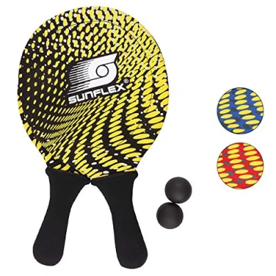 Abbildung von Sunflex Neopren Beachball Set Splash schwarz
