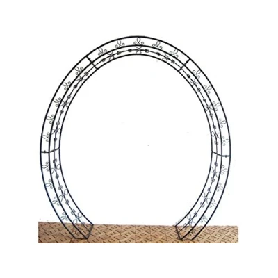 Abbildung von Harms Rosenbogen LAMOS, oval, Metall