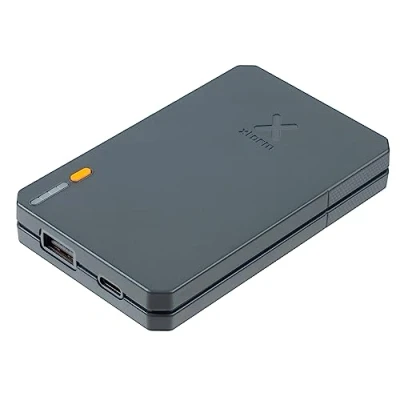 Abbildung von Xtorm Essential Powerbank 5.000 mAh, 12W, USB C A 2X Ausgang, XE1051, u.a. geeignet für iPhone und Samung, Grau