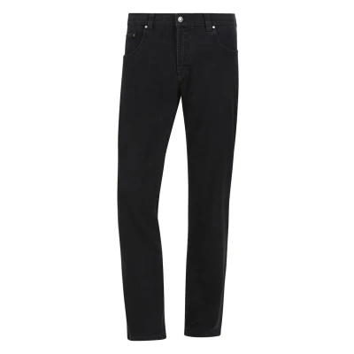 Abbildung von Jan Vanderstorm Comfort fit Jeans OKKO Stretch Innenband am Bund