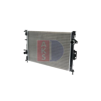 Abbildung von AKS DASIS 092027N Kühler, Motorkühlung 670 470 18 Kühlrippen mechanisch gefügt FORD: FOCUS 3, 3 Turnier, C Max 2