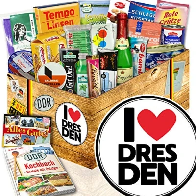 Abbildung von I love Dresden/Dresden Geschenkidee/Spezialitätengeschenk DDR