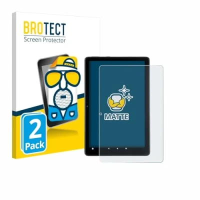 Abbildung von BROTECT Entspiegelungs Schutzfolie für Amazon Fire HD 10 2021 (11. Gen.) (2 Stück) Matte Displayschutz Folie, Anti Reflex, Fingerprint