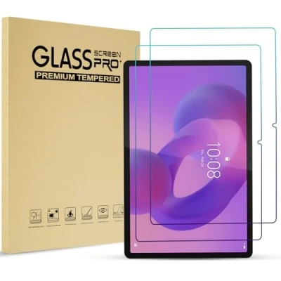 Abbildung von ProCase 2 Stück Schutzfolie für 12.7&quot; Lenovo Tab P12 2023/ Idea Pro 2025/ Yoga Plus 2025, Schutzglas Screen Protector Klar