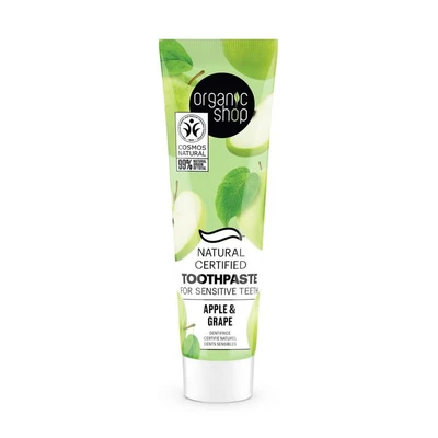 Abbildung von Organic Shop Toothpaste For Sensitive Teeth Apple &amp; Grape 100 g