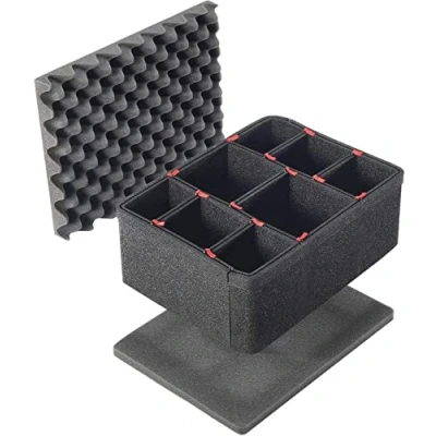 Abbildung von Peli IM2450 TPS TrekPak Einteilungs System, Original Storm Case Zubehör, Kompatibel mit: IM2450, Farbe: Schwarz
