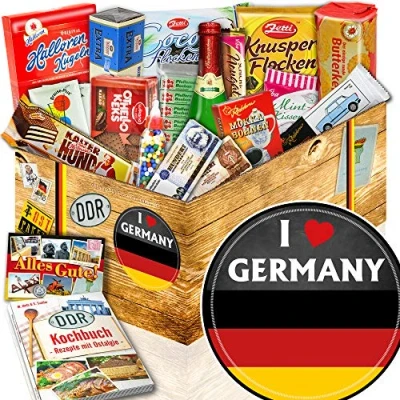 Abbildung von I love Germany/Deutschland Geschenkbox/XXL Suessigkeiten Box
