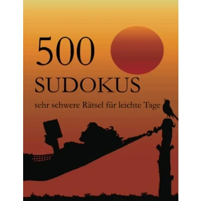 Abbildung von 500 Sudokus sehr schwere Rätsel für leichte Tage