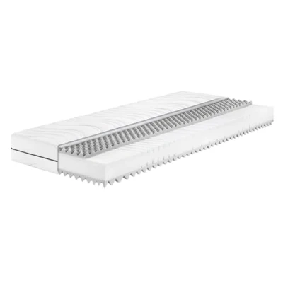 Abbildung von Kaltschaummatratze BT260, in diversen Größen und Härtegraden erhältlich, Badenia Trendline, 22 cm hoch, ergonomische für jede Schlafposition