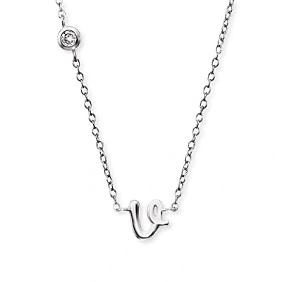 Abbildung von Engelsrufer Halskette Silver coloured mottled black, Damen, Größe: One Size, black