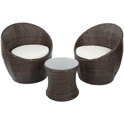 Abbildung von my Flair Gartenlounge Set, (3 tlg.), 2 Stühle, 1 Tisch