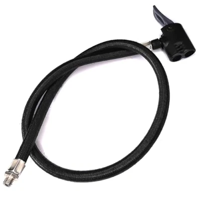 Abbildung von cyclingcolors pumpenkopf mit schlauch fahrrad fahrradpumpe rennrad presta schrader fahrradpumpen MTB kinderwagen kompressor rennkompressor