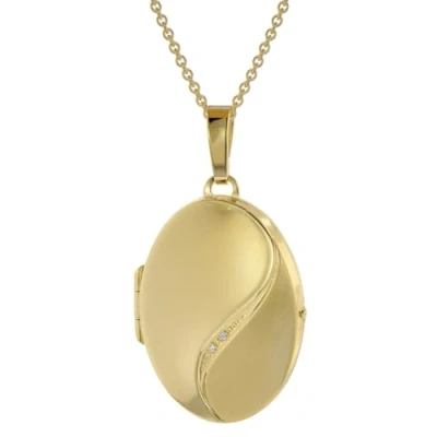 Abbildung von trendor MIT Medaillon Halskette goldcoloured, Damen, Größe: 45, Gold coloured