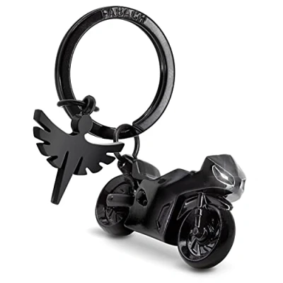 Abbildung von FABACH Schlüsselanhänger Motorrad Schutzengel für Motorradfahrer