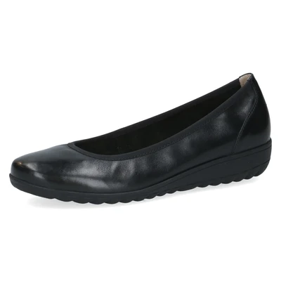 Abbildung von Caprice Klassischer Ballerina, Damen, Größe: 37, Black nappa Schuhe