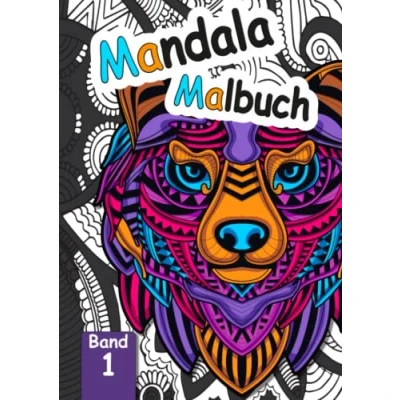 Abbildung von Mandala Malbuch für Erwachsene: Mandalas zum Ausmalen in A4 Format, ideal zur Entspannung und Stressabbau, Zen Mandala, Gedanken Selbstliebe