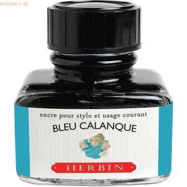 Abbildung von 4 x Herbin Füllertinte 30ml bleu calanque