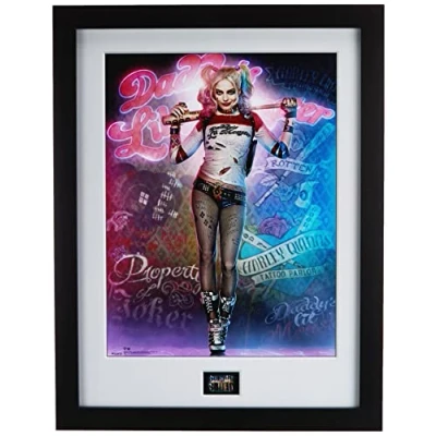 Abbildung von Suicide Squad Harley Quinn Stand Gerahmtes Bild Standard
