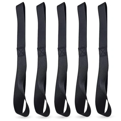 Abbildung von toolmate® Spanngurt 5x Zurrschlaufen Schlaufen 30 cm Dopelschlaufen Ladungssicherung (Packung, 5 St., Zurrschlaufen) fester Halt / reißfest