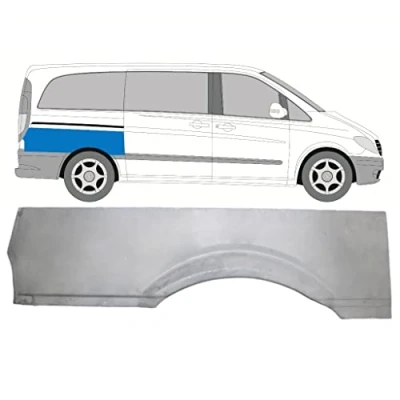 Abbildung von Für Mercedes Vito 2003 Kurz Hinten KotflÜgel Reparaturblech/Rechts